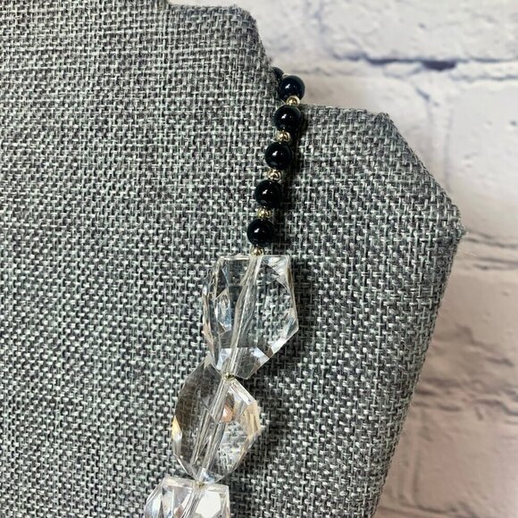 Cookie Lee Acrylic Crystal Bead Necklace NWT - Picture 3 of 7